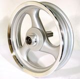 Обод 13" передний литой QT-10 алюм. (3 луча,3,5*13", d под ось 12 мм, D под торм.диск 56 мм)