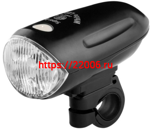 Фара  Вело передняя, 4 диода (бат.) №816, 754 (№377)