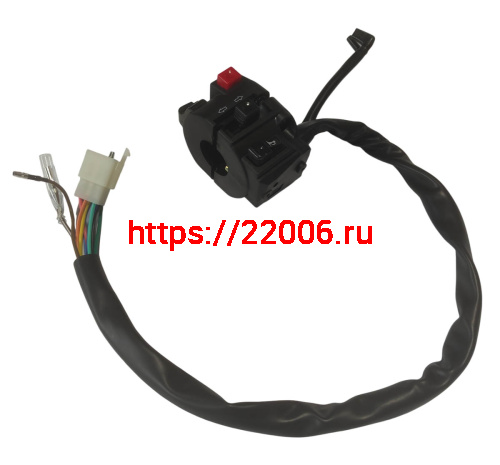 Переключатель CORSAR 250 левый, в сборе (56) Переключатель CORSAR 250 левый, в сборе (56)