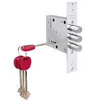 Замок Kale kilit (Кале килит) врезной сувальдный 447/L , 5 кл. (кл. 75 мм)