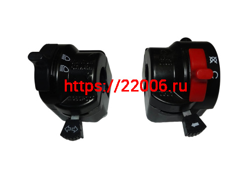 Переключатель Восход, Минск, Муравей, левый+правый без провода (НАБОР) Переключатель Восход, Минск, Муравей, левый+правый без провода (НАБОР)