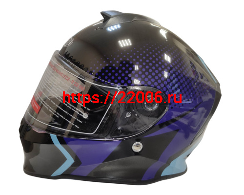 Шлем интеграл COBRA EC H151, цвета в ассортименте (11 разных расцветок), размер L фото 3