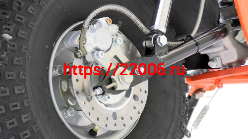 Мотоцикл СКАУТ САФАРИ 3L- 8+  BIGFOOT (ФАРА, перед и зад подвес. KP230 -8 л.с.,руч.старт, диск торм) фото 7