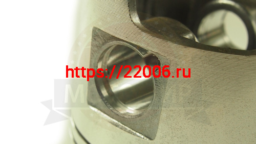 Поршень Буран (Molykote) узкие кольца диам. 76 мм (пара) (Русская Механика) Россия фото 3