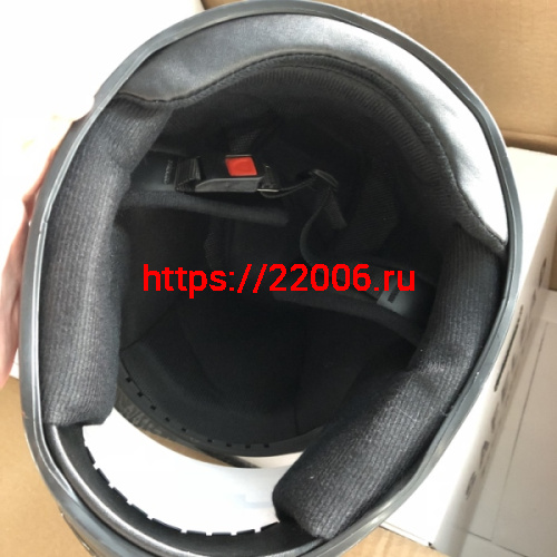 Шлем интеграл "Safelead" HF-110 NEW белый, черный размер XL фото 4