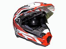 Мотошлем THH TX-27№1 white/red (XS)