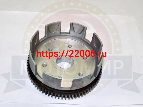 Барабан сцепления CG/CB125/150 голый Хантер, CrossFire 156FMI-162FMJ 8 пазов 73T фото 3 Барабан сцепления CG/CB125/150 голый Хантер, CrossFire 156FMI-162FMJ 8 пазов 73T фото 3