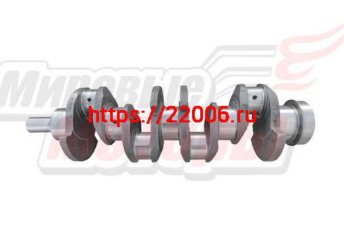 Коленвал под болт маховика 12мм BAW-1044 Евро-2 Yuejin 1041 (4100QBZL05006)
