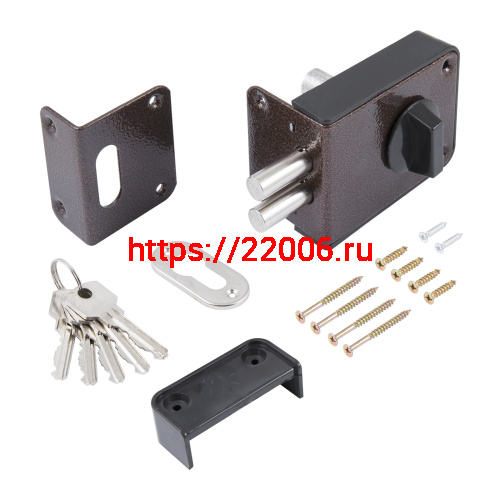 Замок Omega (Омега) накладной цилиндровый ЗН1-1 ПНЗ медь, 5 кл. фото 4 Замок Omega (Омега) накладной цилиндровый ЗН1-1 ПНЗ медь, 5 кл. фото 4