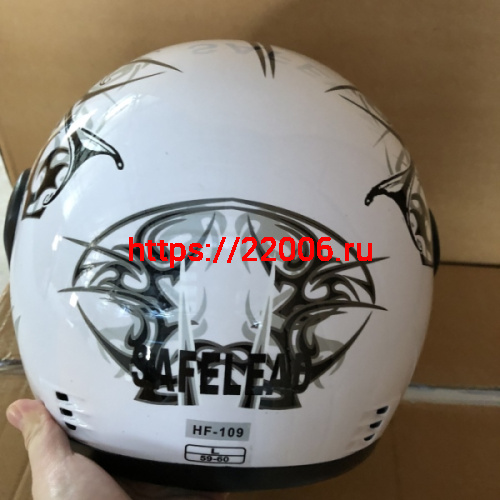 Шлем интеграл "Safelead" HF-109 NEW белый(Q09), красный(Q09), синий (Q24), черный (Q27) размер S фото 3 Шлем интеграл "Safelead" HF-109 NEW белый(Q09), красный(Q09), синий (Q24), черный (Q27) размер S фото 3