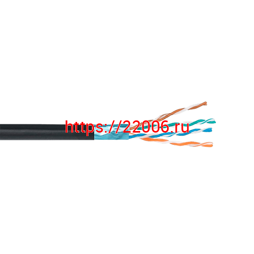 Кабель DIVISAT FTP 4PR 24AWG Cu CAT 5e, OUTDOOR (0.48) 305м Кабель DIVISAT FTP 4PR 24AWG Cu CAT 5e, OUTDOOR (0.48) 305м