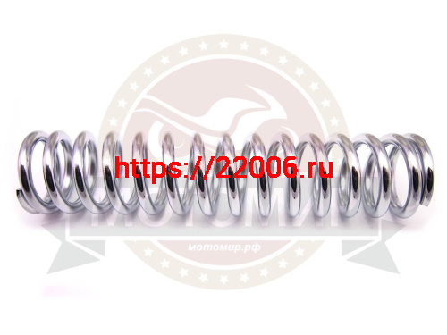 Пружина 233мм, Иж аммортизатора хром (кол-во в упак. 40 шт.)