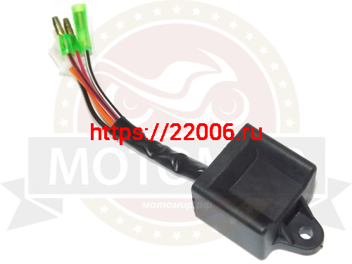 Коммутатор скутер Yamaha 5 пров. Jog, 3KJ, Linhai, Stels (штекер 2 контакта+3 провода) (ТА 0040-2T)