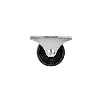 Опора Ajax (Аякс) колесная прямоходная WL/R-40P/50 kg BL пластик черный