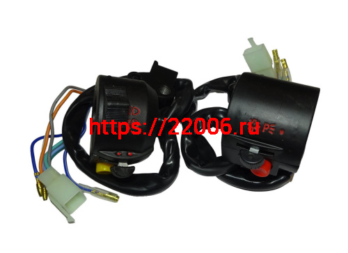 Переключатель LARGO/SHURIKEN левый+правый, в сборе (НАБОР)