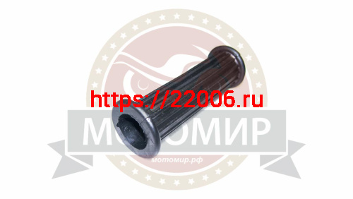 Ручка руля правая (газа) Восход, Мопед, Минск резиновая (Россия) Ручка руля правая (газа) Восход, Мопед, Минск резиновая (Россия)