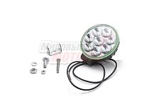 Фара светодиодная круглая с кронштейном диаметр 8,5 см,12V-80V,8 SMD (1шт)