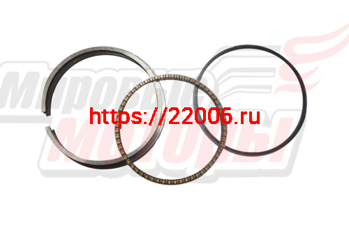 Кольца поршневые YBR125 D54.5мм