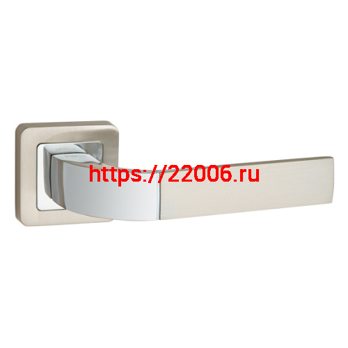 Ручка Punto (Пунто) раздельная K.QR52.ORION (ORION QR) SN/CP-3 матовый никель/хром