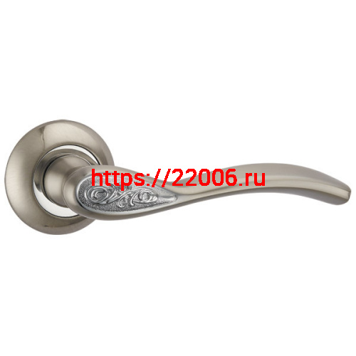 Ручка Punto (Пунто) раздельная R.TL54.RUMBA (RUMBA TL) SN/CP-3 матовый никель/хром