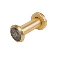 Глазок Fuaro (Фуаро) дверной, оптика пластик DV 3/90-50/Z (VIEWER 3 DVZ) SSG сатинированное золото