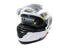 Мотошлем YM-926 белый (XS)