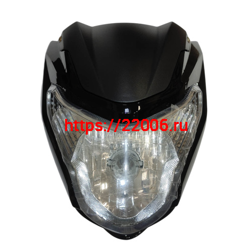 Фара в сборе (облицовка+ щиток) RUBIKON (SHURIKEN SPORT) ALPHA 2017