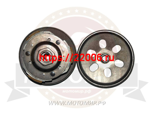 Муфта сцепления GY6-125/150,152QMI,157QMJ,ATV150 в сборе (компл) (колодки, конус ведущий) фото 2 Муфта сцепления GY6-125/150,152QMI,157QMJ,ATV150 в сборе (компл) (колодки, конус ведущий) фото 2