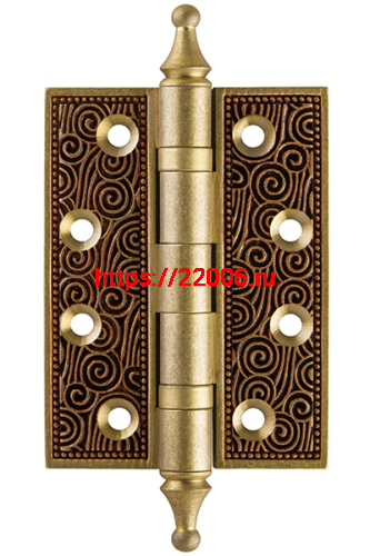 Петля Armadillo (Армадилло) универсальная Castillo CL 500-A4 102x76x3,5 FG-10 Французское золото