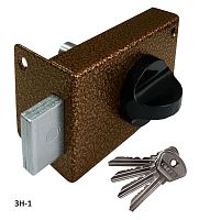 Замок Omega (Омега) накладной цилиндровый ЗН1медь