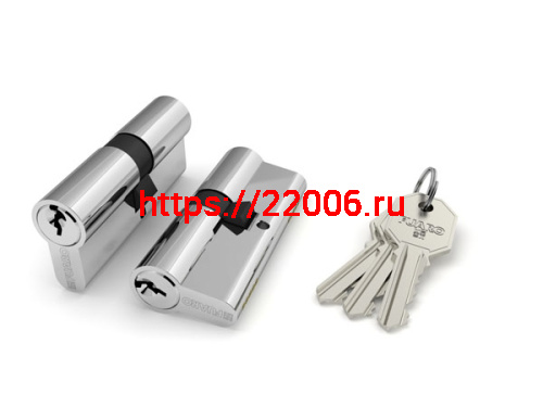Цилиндровый Fuaro (Фуаро) механизм (100 CA/62) 1000CAKey62(26+10+26) CP хром 3Key Цилиндровый Fuaro (Фуаро) механизм (100 CA/62) 1000CAKey62(26+10+26) CP хром 3Key