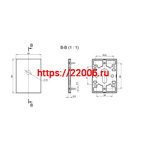 Накладка Fuaro (Фуаро) на шток цилиндра ESC.O.RL/K.486 (ESC 486-O RL) SSC сатинированный хром (1шт.) фото 4