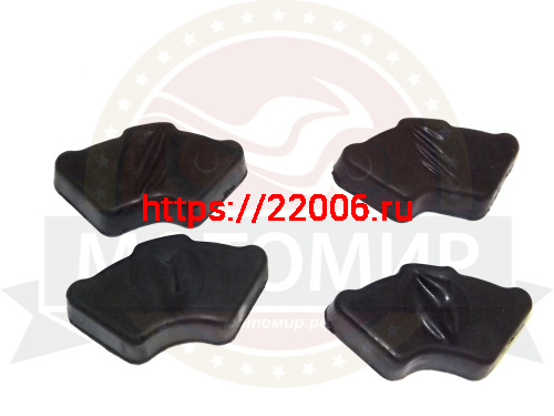 Муфта задней звезды HUNTER, YBR125 резиновая (компл 4шт.) (НАБОР) фото 2