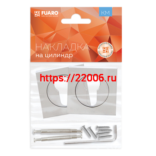 Накладка Fuaro (Фуаро) под цилиндр ET.K.KM52 (ET KM) WH-19 белый фото 2 Накладка Fuaro (Фуаро) под цилиндр ET.K.KM52 (ET KM) WH-19 белый фото 2