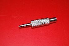 Штекер 3,5 стерео металл (никель)