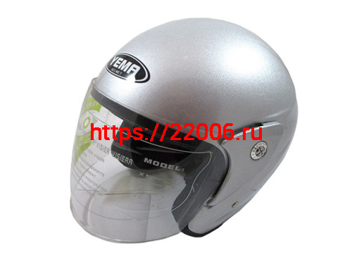 Мотошлем YM-612 серый (L)