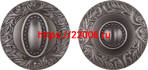 Ручка Fuaro (Фуаро) поворотная BK6.R.SM58 (BK6 SM) AS-3 античное серебро