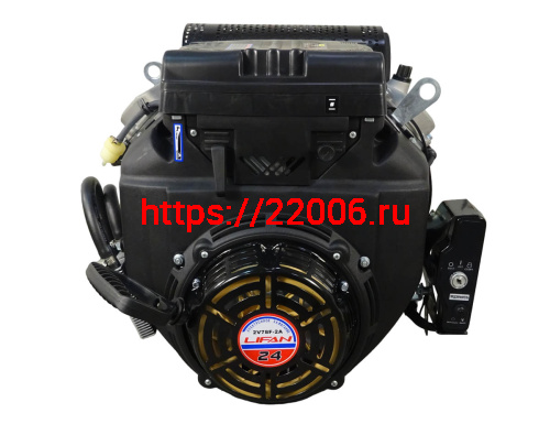 Двигатель LIFAN 24 л.с. 2V78F-А с катушкой освещения РУЧ+ЭЛЕК №3 12В 3А 36Вт