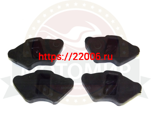 Муфта задней звезды HUNTER, YBR125 резиновая (компл 4шт.) (НАБОР)