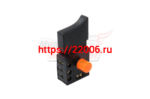 Выключатель (№114b) к дрели Фиолент МСУ-2/3,5А (без реверса) Выключатель (№114b) к дрели Фиолент МСУ-2/3,5А (без реверса)