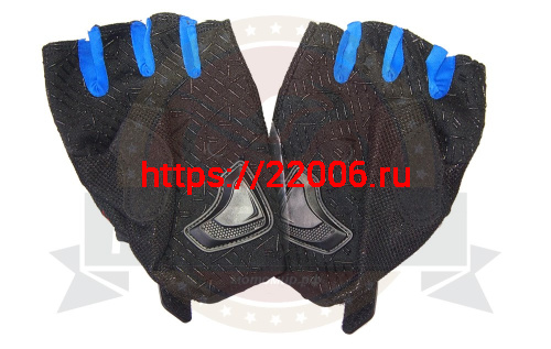 Перчатки SCOYCO (оригинал) МС-44D, цвет синий,  р-р L фото 2