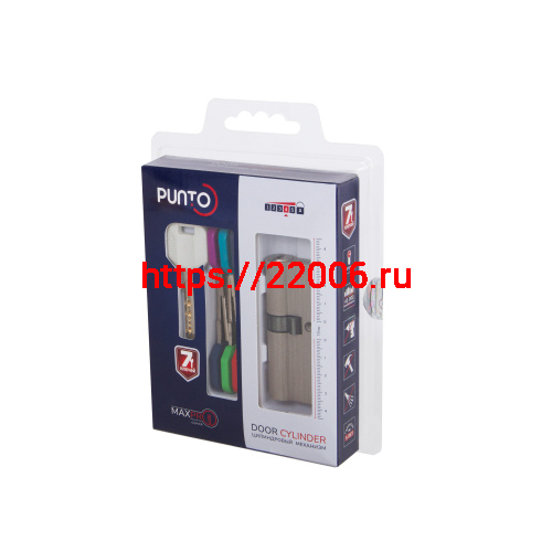 Цилиндровый Punto (Пунто) механизм MaxPro7000Key90mm(25+10+55) SN никель 7key фото 2 Цилиндровый Punto (Пунто) механизм MaxPro7000Key90mm(25+10+55) SN никель 7key фото 2