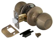 Ручка Fuaro (Фуаро) защелка DK672/BL AB-PS (672/BL AB-P) ( без фик.) бронза