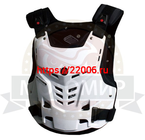 Защита тела мото SCOYCO AM05, (типа "звездных войн"), цвет белый, р-р M фото 2