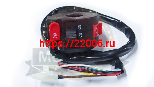 Переключатель ATV 110 / 125 RIDER левый, в сборе (НАБОР) Переключатель ATV 110 / 125 RIDER левый, в сборе (НАБОР)