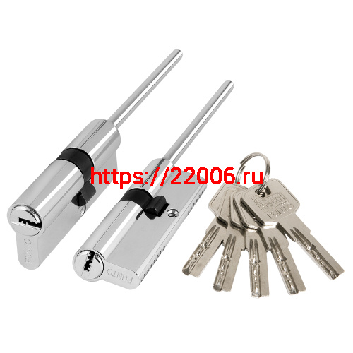 Цилиндровый Punto (Пунто) механизм Z3007Tang75(40+10+25) со штоком CP хром