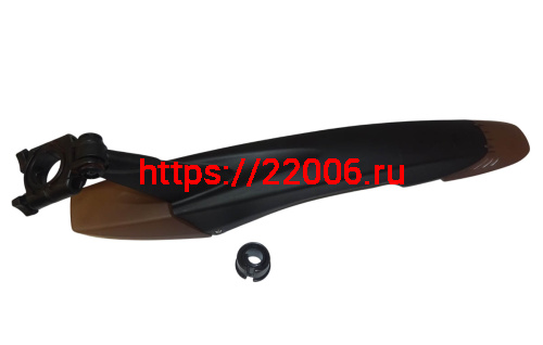 Крыло велосипедное 26-29" заднее-быстросъемное, пластик, крепление на хомут, пластик, черный HN 65 Крыло велосипедное 26-29" заднее-быстросъемное, пластик, крепление на хомут, пластик, черный HN 65