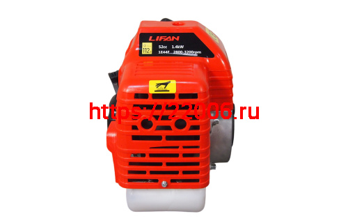 Двигатель для мотокосы LIFAN 2,5 л.с. 1E44F (2х тактный) (52 куб.см.)) фото 4