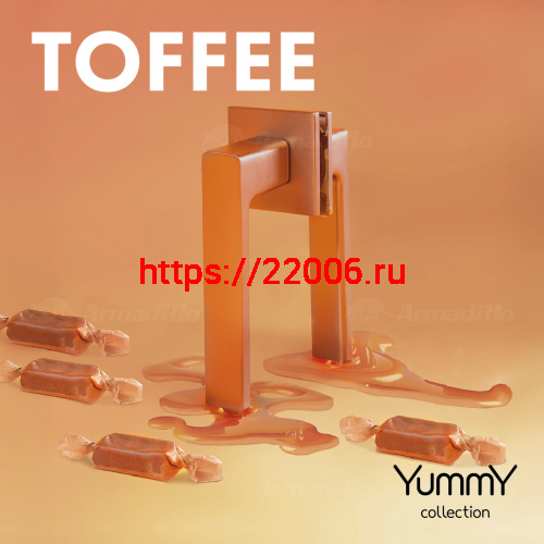 Ручка Armadillo (Армадилло) раздельная K.YM.TOFFEE FSG-39 флор. золото фото 3