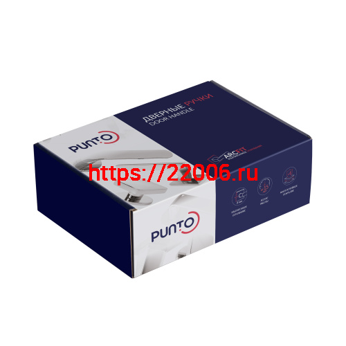 Ручка Punto (Пунто) раздельная K.ARC.Q52.LOTUS GR-23 графит фото 2
